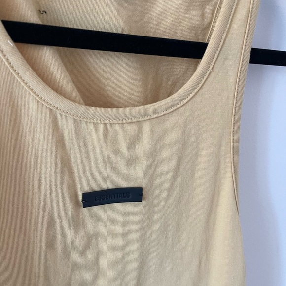 Essentials Yellow Tank top - Picture 2 of 5